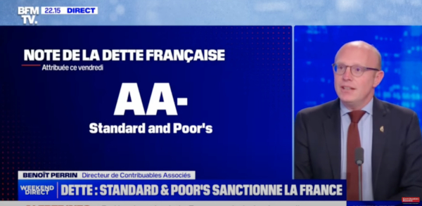 Standard &amp; Poor&#039;s sanctionne la France : l&#039;analyse de Contribuables Associés sur BFM TV