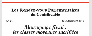 contribuables associés lutte contre l’excès des dépenses publiques! 