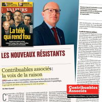 Valeurs actuelles : &quot;Contribuables Associés, la voix de la raison&quot;