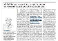 Réformes fiscales : Benoît Perrin interpelle Michel Barnier dans Le Figaro