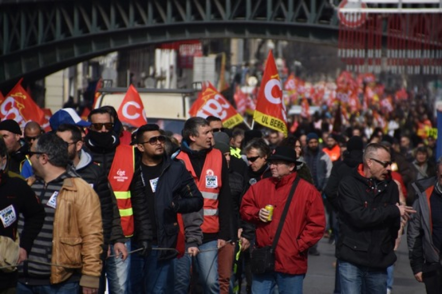 Manifestation des syndicats ©Shutterstock