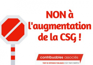 Non à l’augmentation de la CSG !