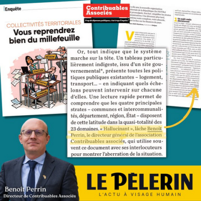 Le Pèlerin. Le millefeuille administratif français